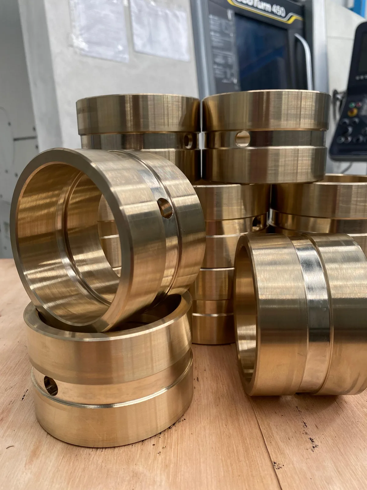 Hassas CNC Bronz Burç İmalatı